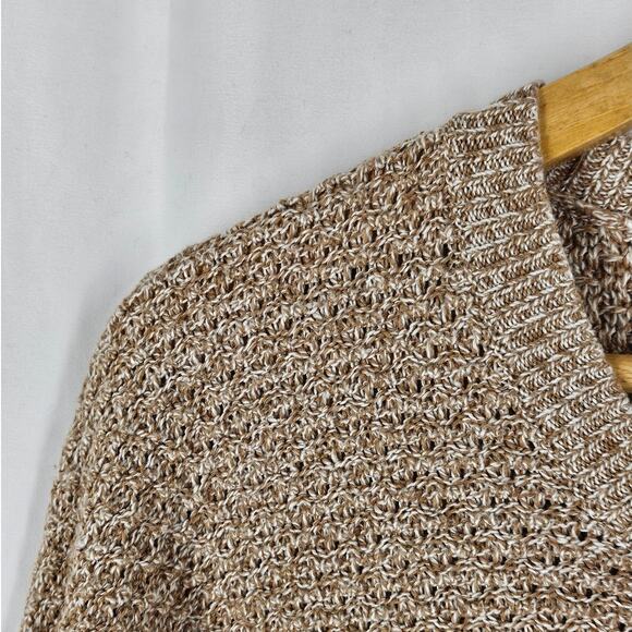 MADEWELL Women's Brown Knit Pullover Sweater Size Large - Cozy and Stylish - Picture 3 of 10